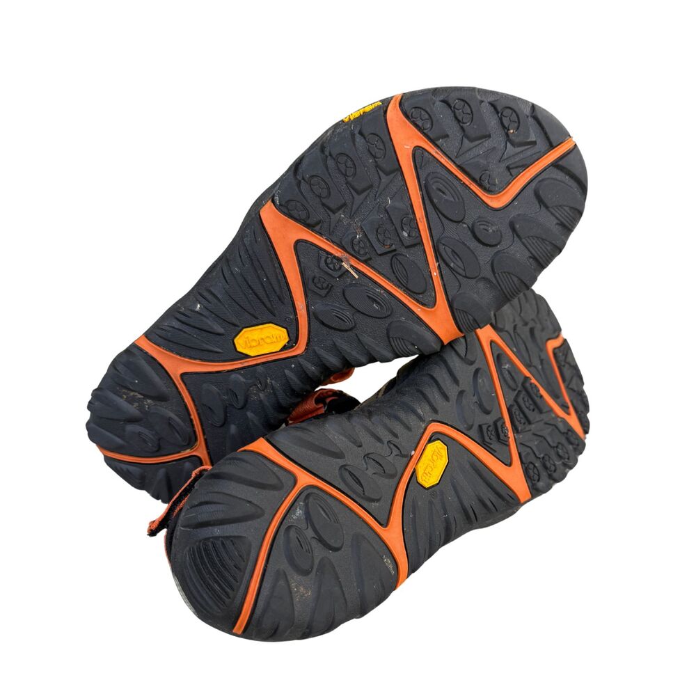 Merrell Men’s Performance Sandals Vibram Sole Hiking Sport Brown Orange Size 9 - Picture 7 of 8